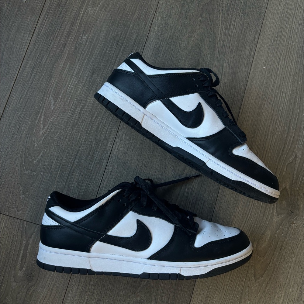 Authentic Nike low dunk Black and White panda Sneakers
